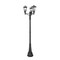 Z-Lite Talbot 1 Light Outdoor Post Mount Fixture, 27.5in. W x 111.5in. H, Black 579PHMR-3-564P-BK - alternate 1